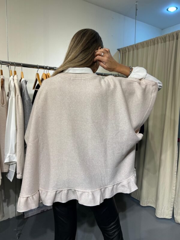 Poncho de lurex Carola - Image 4