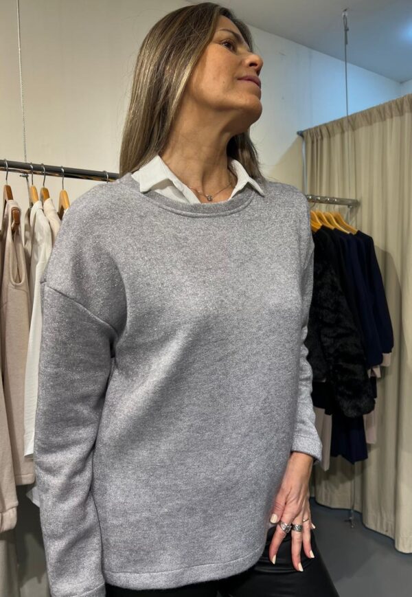 Sweater Pilar (cuello básico)